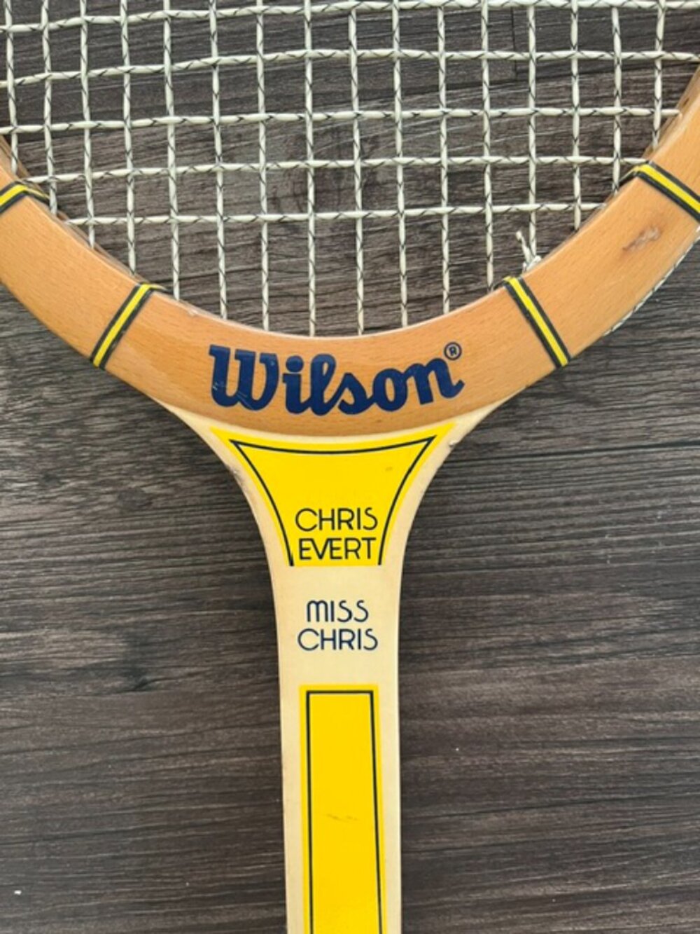 Wilson Chris Evert Tennis Racket - Picture 2 of 5